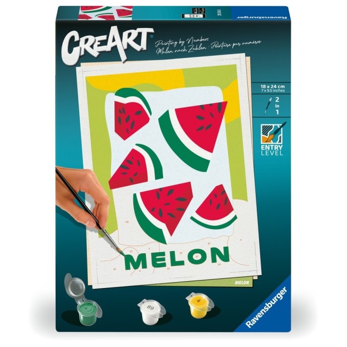 Ravensburger - CreArt pictura pe numere pentru adulti pepene