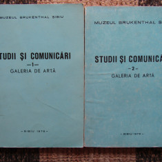 STUDII SI COMUNICARI -GALERIA DE ARTA -MUZEUL BRUKENTHAL SIBIU