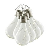 Set 6 lampi solare LED, ideale ghirlande luminoase, IP44, 8h autonomie