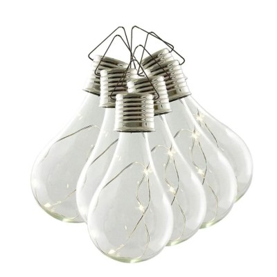 Set 6 lampi solare LED, ideale ghirlande luminoase, IP44, 8h autonomie foto