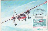 bnk fil Maxima Avion BN-2 - Prima scoala de aviatie din Romania - zbor omagial Boboc-Focsani 1986