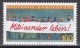 Germania 1994 - Străini &icirc;n Germania &bdquo;A trăi unii cu alții&rdquo;, MNH, Nestampilat