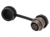 Soclu ST12 mamă PIN 4 IP67 5A 200V -25&divide;85&deg;C