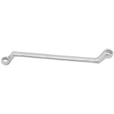 Cheie inelara cotita Topex 10 x 11 mm din otel crom vanadiu