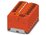 Conector de șine, 13 borne, roșu