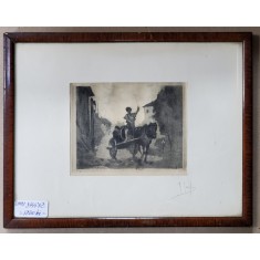 Rosenbluth Iosif (1894-1975) - Sacagiu, Gravura