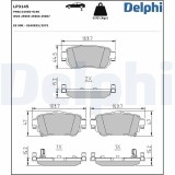 Set placute frana disc Nissan Qashqai II SUV, X-Trail III; Renault Kadjar, Koleos II Motor 1.2 DIG-T, 1.2 TCe 130, 1.2 TCe 130, 1.3 DIG-T, 1.3 TCe