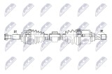 Planetara Renault Clio IV 2012-, Dacia Logan 2012-; partea stanga, cutie viteze manuala; 391010115R; NTY, aftermarket