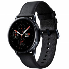 Ceas Bluetooth Samsung Galaxy Watch Active2, Stainless 40mm, Negru SM-R830NSKAROM foto