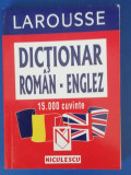 Myh 23f - Niculescu - Dictionar roman-englez 15 000 cuvinte - ed 2005