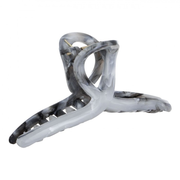 Clamă Păr Damen, Gri Marble, Lungime 11cm