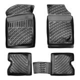 Covorase Auto Cauciuc Umbrella Renault Kangoo I (1997-2007) Negru. Set Accesorii Interior dedicate, impermeabile si rezistente