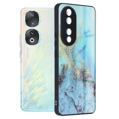 Husa pentru Honor 90 - Techsuit Glaze Series - Blue Ocean foto