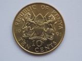 10 CENTS 1991 KENYA