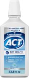 Apă de gură ACT Anticavity Zero Alcohol, cu fluor, mentă calmantă, 1 L