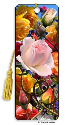 Royce 3D Bookmark - Roses foto