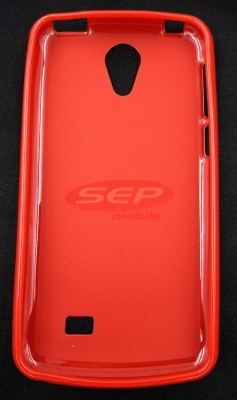 Toc plastic siliconat Allview E4 / E4 Lite ROSU foto