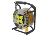 Prelungitor alimentare KEL 3x1,5mm2 4 prize 30m 16A galben