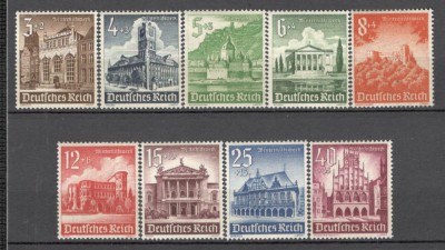 Deutsches Reich.1940 Ajutor de iarna-Cladiri MD.120 foto