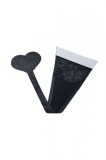 GS1075-1 Chilot invizibil, fara benzi pe lateral, cu model inimioara, L, M