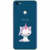 Husa silicon pentru Xiaomi Redmi Note 5A, Horn To Be Wild Cute Unicorn