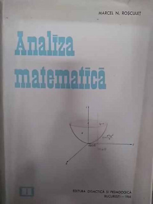 Analiza Matematica - Didactica Si Pedagogica ,549791 foto