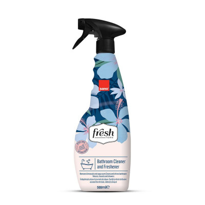 Solutie pentru curatarea si &amp;icirc;mprospatarea Sano Fresh Home Bathroom Cleaner &amp;amp; Refreshener 500ml foto