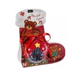 Sosete Craciun in cutie cadou LI cm 20 x 10 x 21,5 H