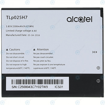 Baterie Alcatel Pop 4 (OT-5051D) TLp025H7 2500mAh foto