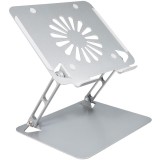 Stand Notebook Spacer 15.6&Prime;, pliabil si ajustabil, inalta laptop pana la 15cm, gri
