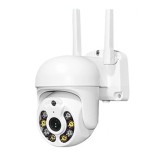 Cumpara ieftin Camera supraveghere PTZ, Full HD, 2 MP, WI-FI, MicroSD, rotire 360 grade, detectie miscare
