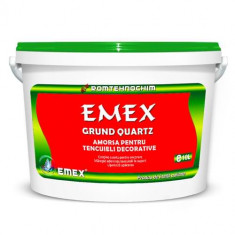 Grund Acrilic de Amorsare cu Cuartz Tencuieli &ldquo;Emex&rdquo; - Bid. 16 Kg