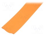Manșon termocontractabil TASKER 2:1 32mm portocalie fără adeziv