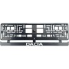 Set 2 bucati, suport numar inmatriculare Carbon, Dacia, Autohelix MSA