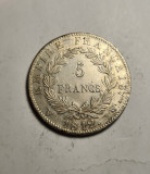 Franta 5 Franci Francs 1812 W Imparatul Napoleon Bonaparte Piesa de Colectie, Europa