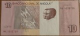 10 kwanzas 2012, Angola