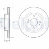 Set discuri frana Mitsubishi Mirage / Space Star 6 Liftback (A0 A), 1.0 (A05A), 1.0 Bifuel, 1.2, 1.2 (A03A), punte fata, 251x17, ventilat, DELPHI