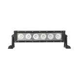 Lampa tip bara cu 6 LED-uri Breckner Germany, 9-60V, 60W, 6000K, IP67, 358x87x78 mm, carcasa aluminiu turnat, suport fier nichelat