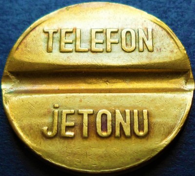 Moneda / Jeton Telefonic Public - TURCIA * cod 2657 = marime medie foto