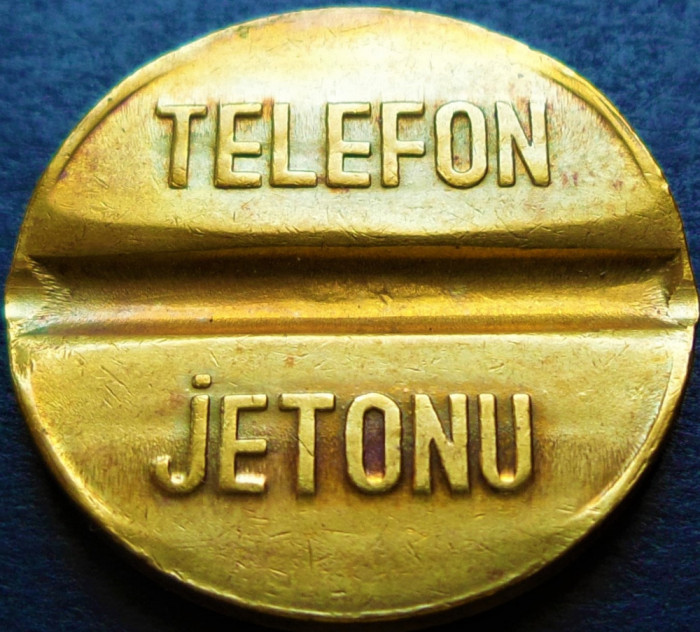 Moneda / Jeton Telefonic Public - TURCIA * cod 2657 = marime medie