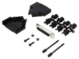 Mufă D-Sub 25 PIN mamă pentru lipire cablu Kit complet