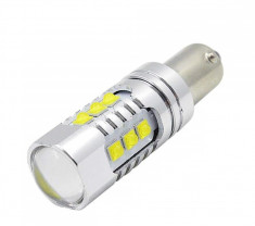 Led auto Alb H6W / BAX9S Canbus 80W 12-24V Leduri CREE - BTLE1116C-BAX9S-WHITE foto