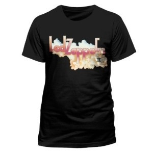 LED ZEPPELIN Led Zeppelin II Logo and Cloud (tricou) foto