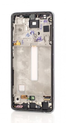 LCD Samsung Galaxy A52s A528, Negru, Service Pack foto