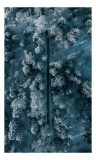 Tablou Canvas, "Cărare prin pădurea de iarnă", Cale, &Icirc;nghețată, Arbori, Zăpadă, Rece, Natură, Pădure, Iarnă, Frig, Peisaj, Linia, &Icirc;ntunecat, Albastru,