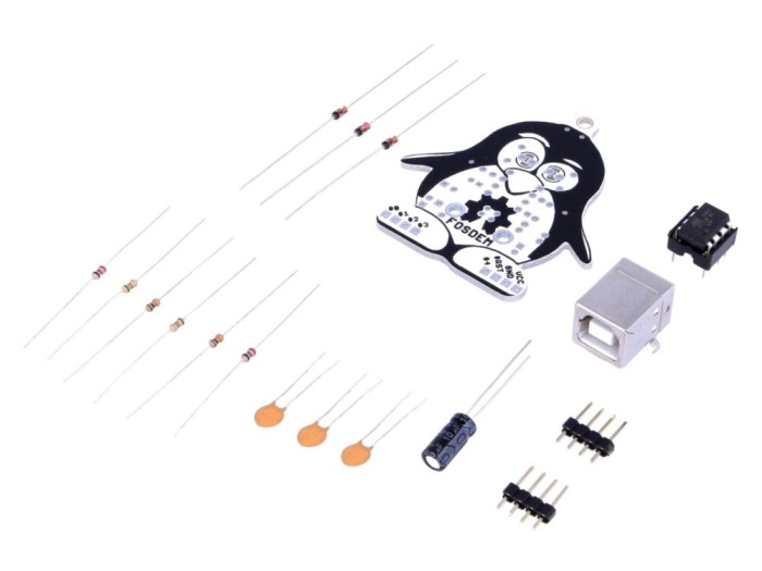Kit Microchip AVR ATTINY, GPIO