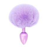Dopuri anale cu codita - ToyJoy Fericire Dop Anal Codita Fermecatoare de Iepuras Violet Un Strop de Rafinament Jucaus, Toy Joy