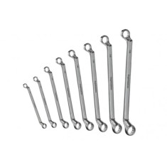 Set 8 bucati chei inelare cotite 6-22mm CR-V, Topmaster, 235118