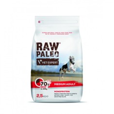 Hrana uscata, RAW PALEO VITA, adult, rase medii, 2.5 kg foto