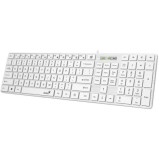 Tastatura Genius SlimStar 126 USB, alb
